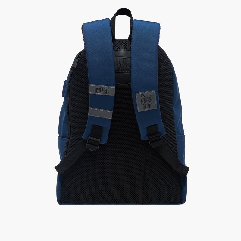 Must Backpack-Sustainable-1 Cmprt-22L (Rpet Pu) Blue \ 32?17?42 - Image 5